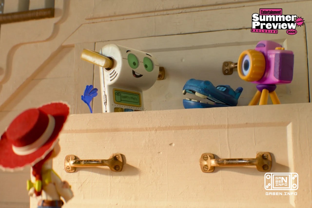 Pixar has revealed new footage from Toy Story 5.The images show the main cartoon characters: Woody, Buzz, Jessie, Lilypa...