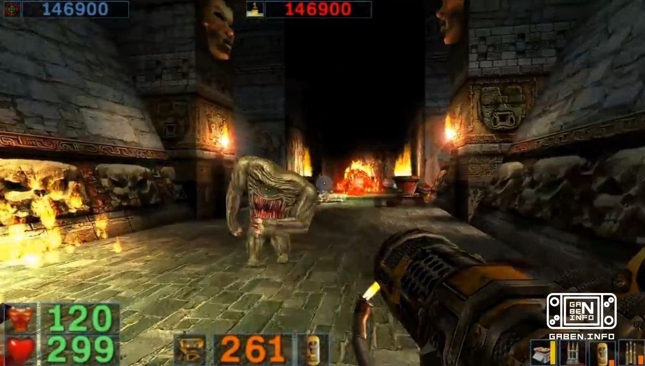 Serious Sam: The Second Encounter or Cool Sam: The Second Coming.The shooter is straight from 2002 and, as Wikipedia rep...