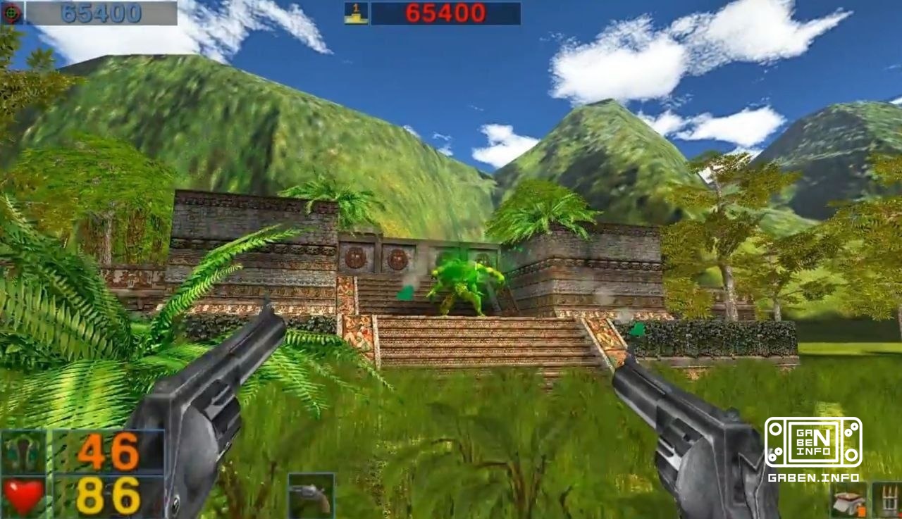 Serious Sam: The Second Encounter or Cool Sam: The Second Coming.The shooter is straight from 2002 and, as Wikipedia rep...