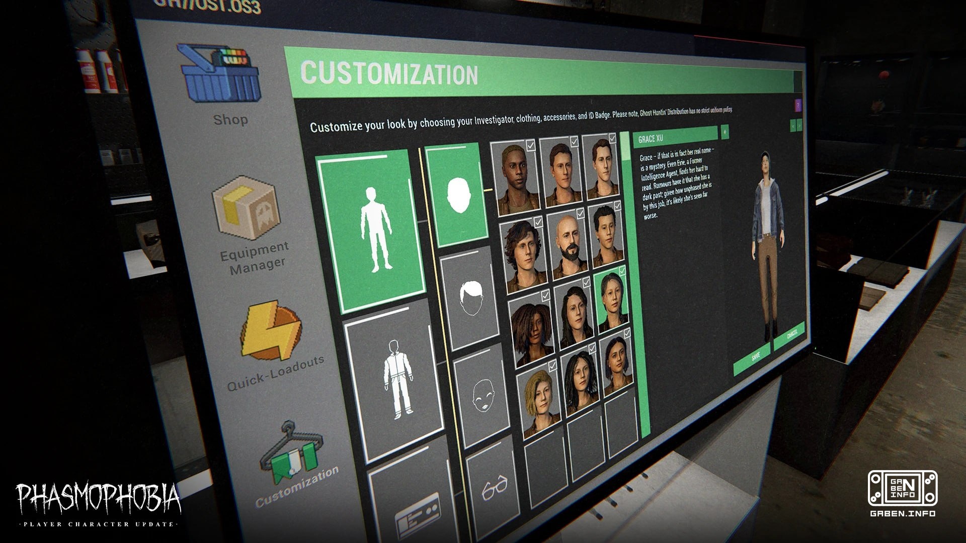 Character customization and reworking will be brought to Phasmophobia 🟠There will be 12 characters; 🟠A store will appear...