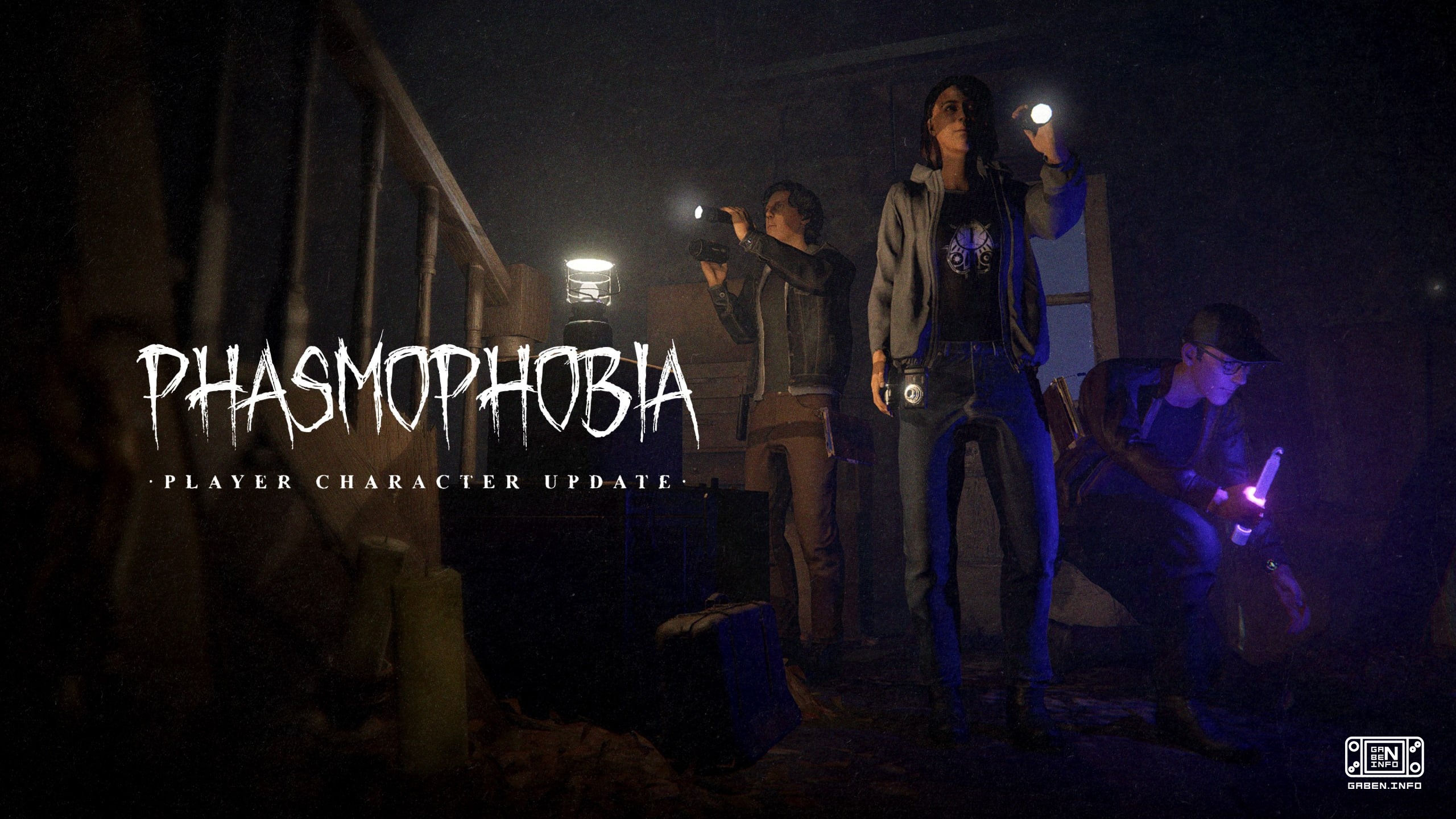 Character customization and reworking will be brought to Phasmophobia 🟠There will be 12 characters; 🟠A store will appear...