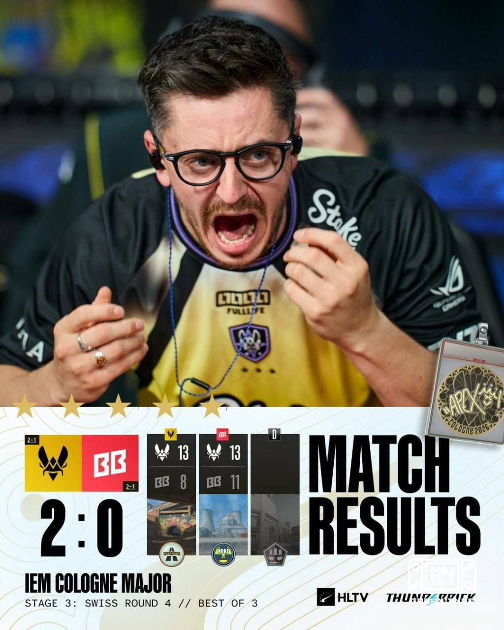 🇪🇺 Vitality in the playoffs
