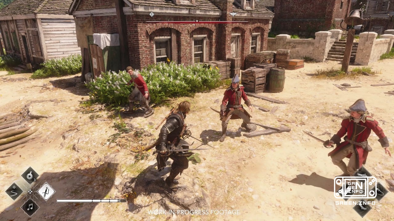 Ubisoft talked about the possibilities of customizing the interface in Assassin's Creed Black Flag Resynced, and also ga...