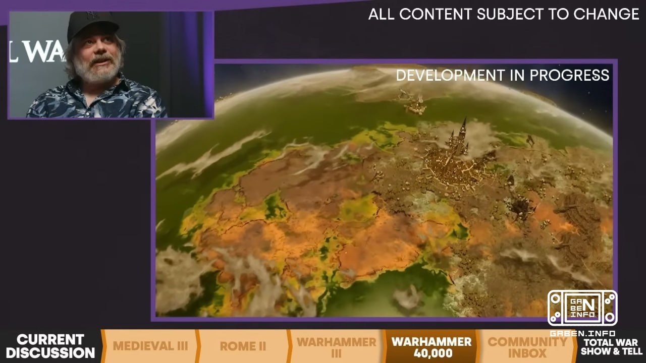 Planets in Total War: WARHAMMER 40,000 Each planet in the game will have its own detailed model that can be rotated from...