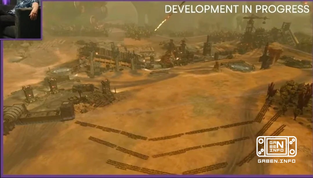 The orderly ranks of the Astra Militarium in Total War: WARHAMMER 40,000 @strategycon