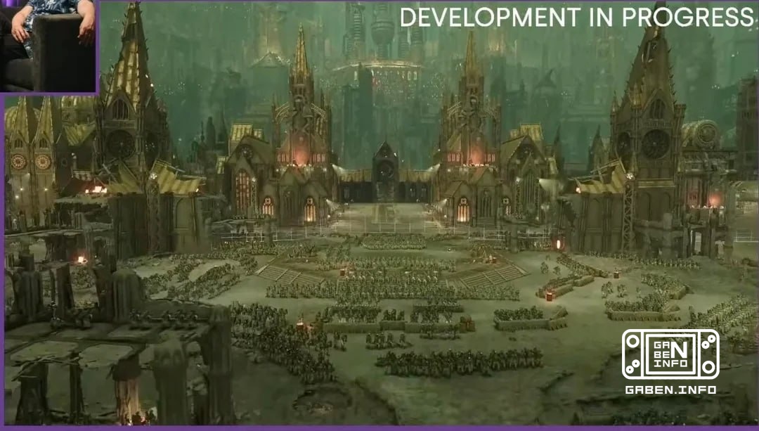 The orderly ranks of the Astra Militarium in Total War: WARHAMMER 40,000 @strategycon