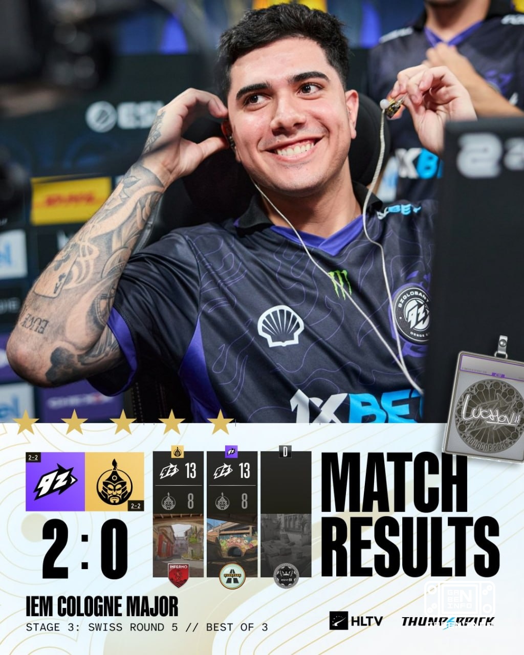 🌎 9z are entering the playoffs!🇲🇳 The MongolZ are leaving the tournament.