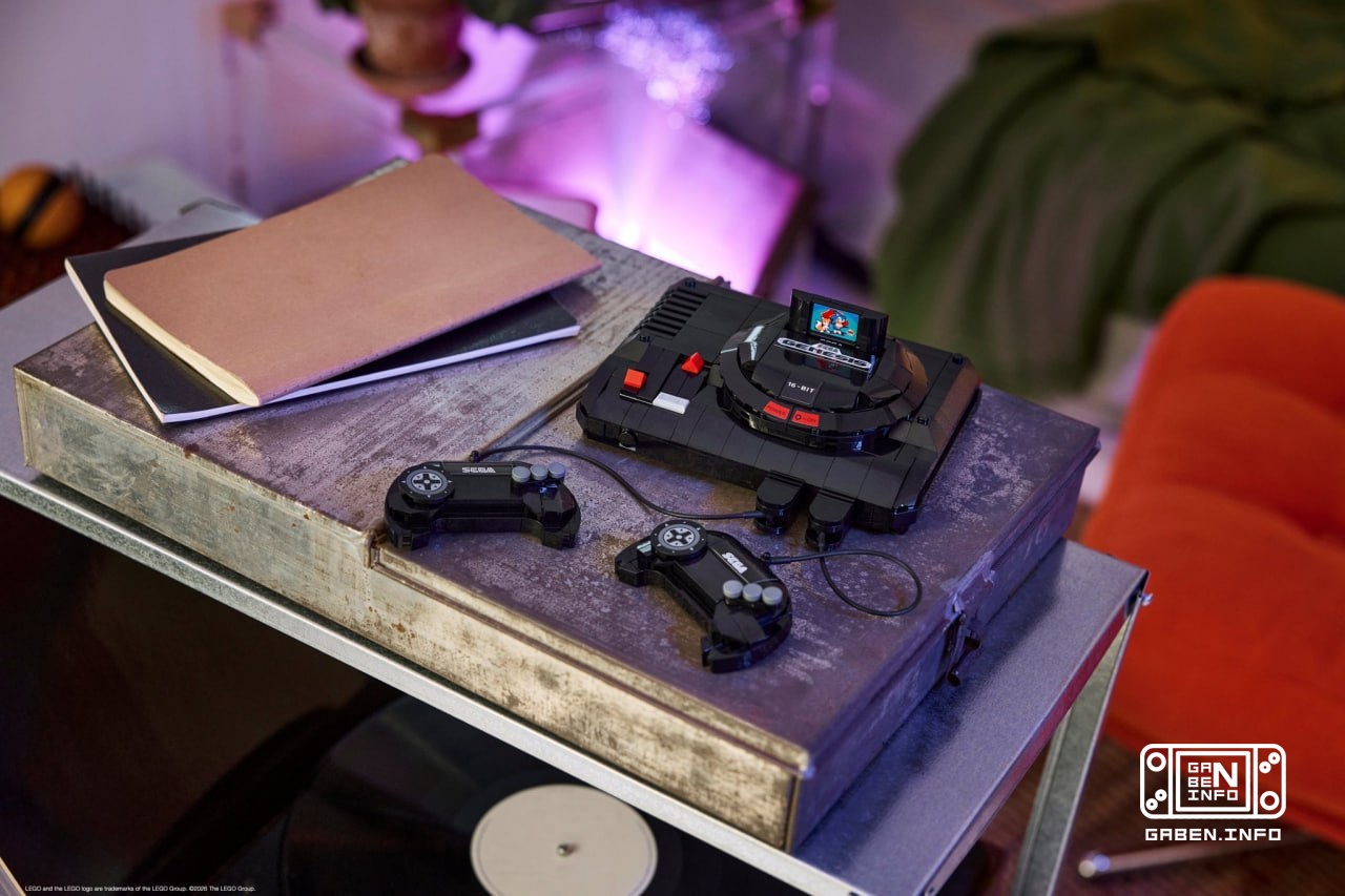 Анонсированы наборы LEGO Sega Mega Drive / Genesis. Должны появиться в продаже 1 июня.