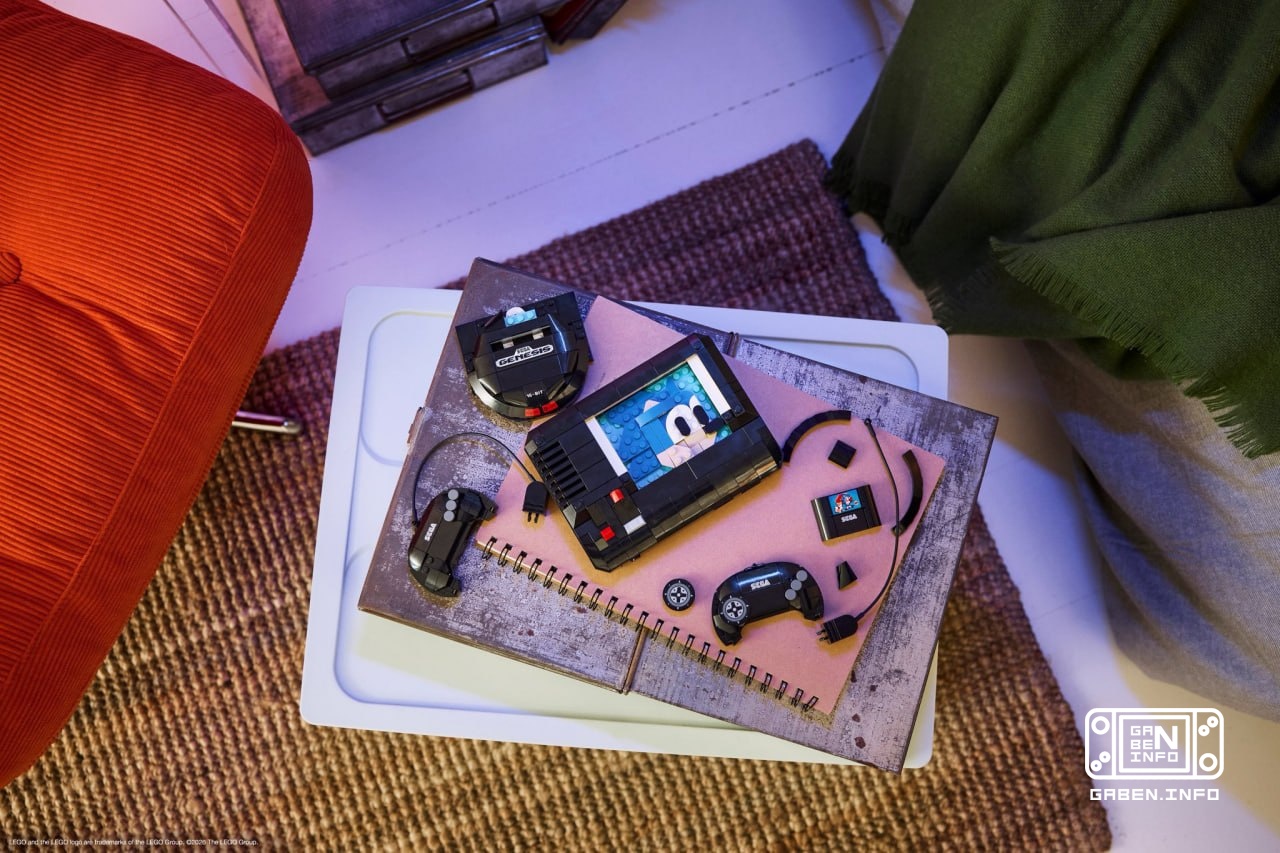 Анонсированы наборы LEGO Sega Mega Drive / Genesis. Должны появиться в продаже 1 июня.
