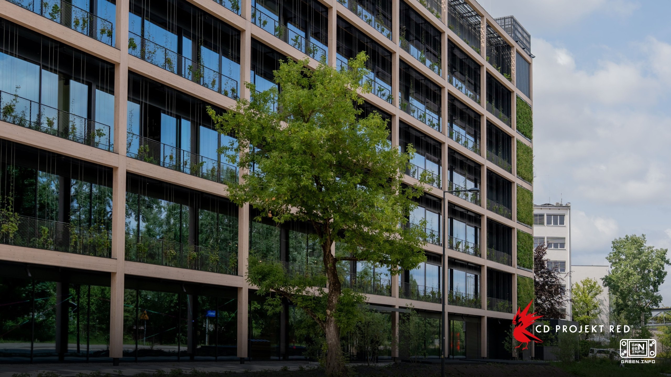 CD Projekt RED boasts that their headquarters was nominated for the "Architectural Award of the Mayor of Warsaw" and is ...