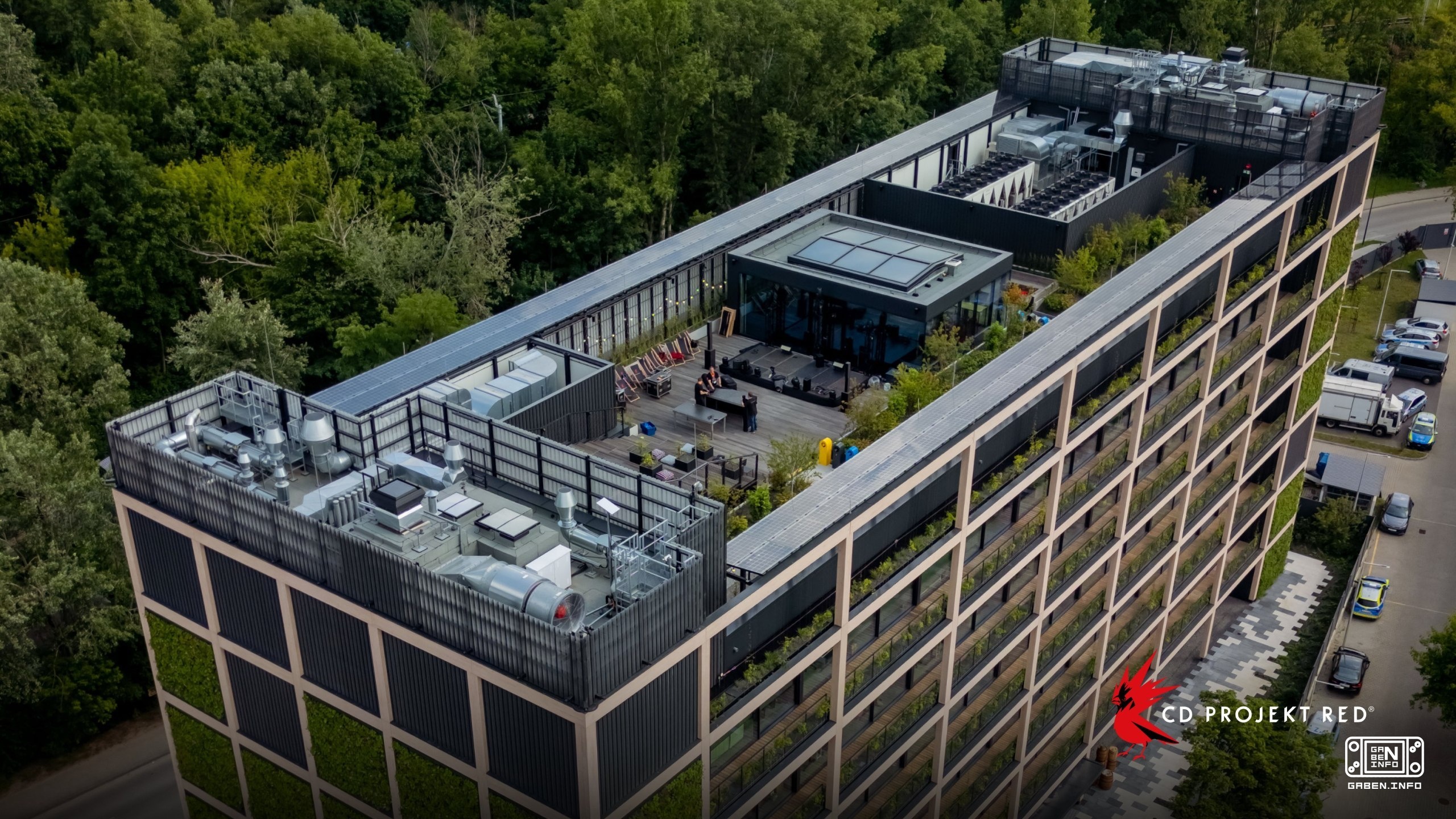 CD Projekt RED boasts that their headquarters was nominated for the "Architectural Award of the Mayor of Warsaw" and is ...
