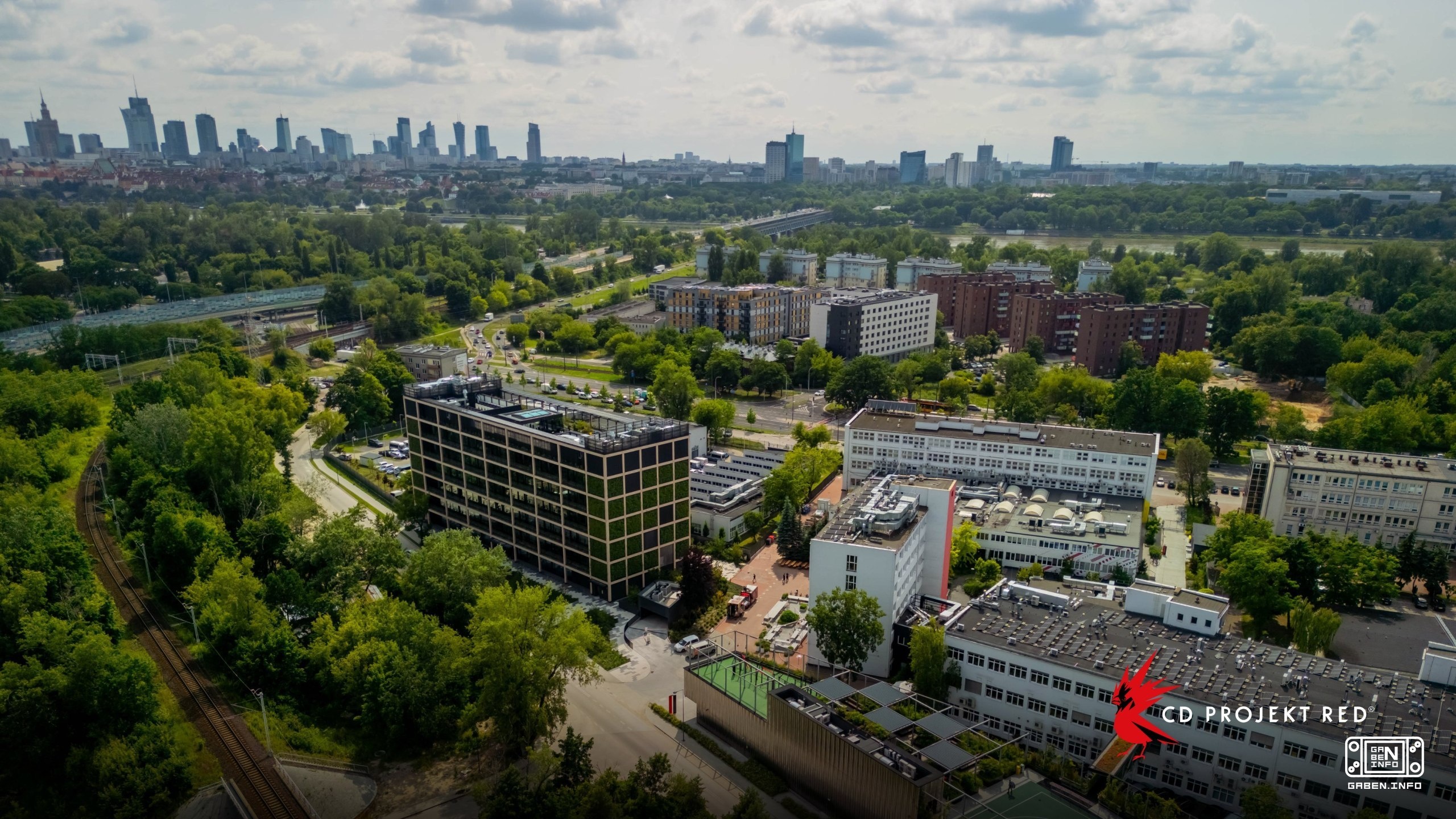 CD Projekt RED boasts that their headquarters was nominated for the "Architectural Award of the Mayor of Warsaw" and is ...