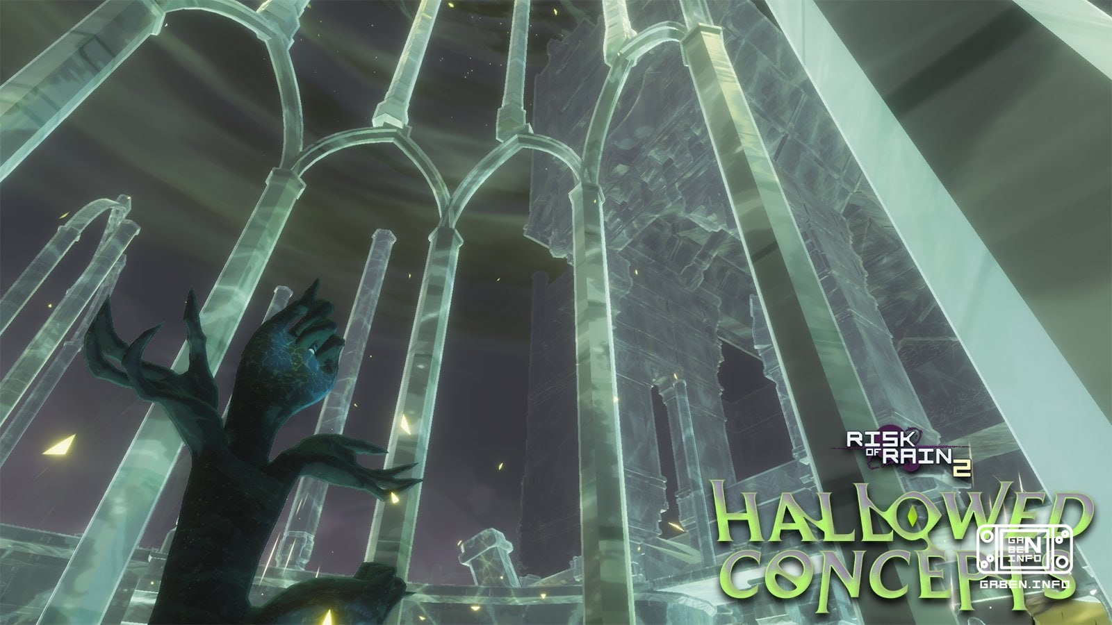 Teasers for the new add-on for Risk of Rain 2 The release of Hallowed Concepts will take place in the near future, but p...