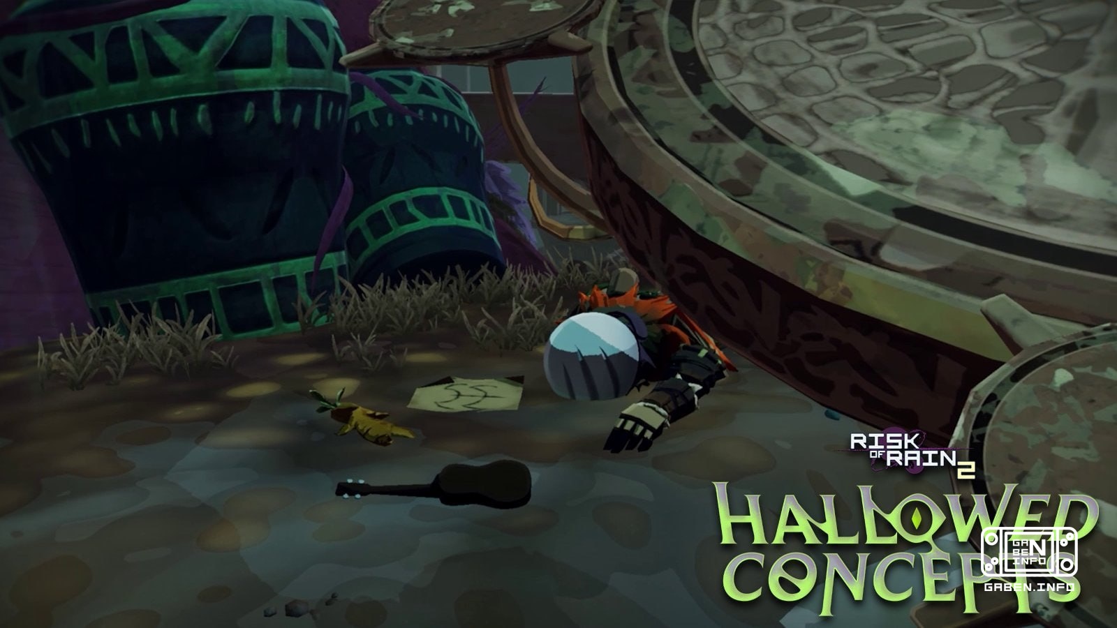Teasers for the new add-on for Risk of Rain 2 The release of Hallowed Concepts will take place in the near future, but p...