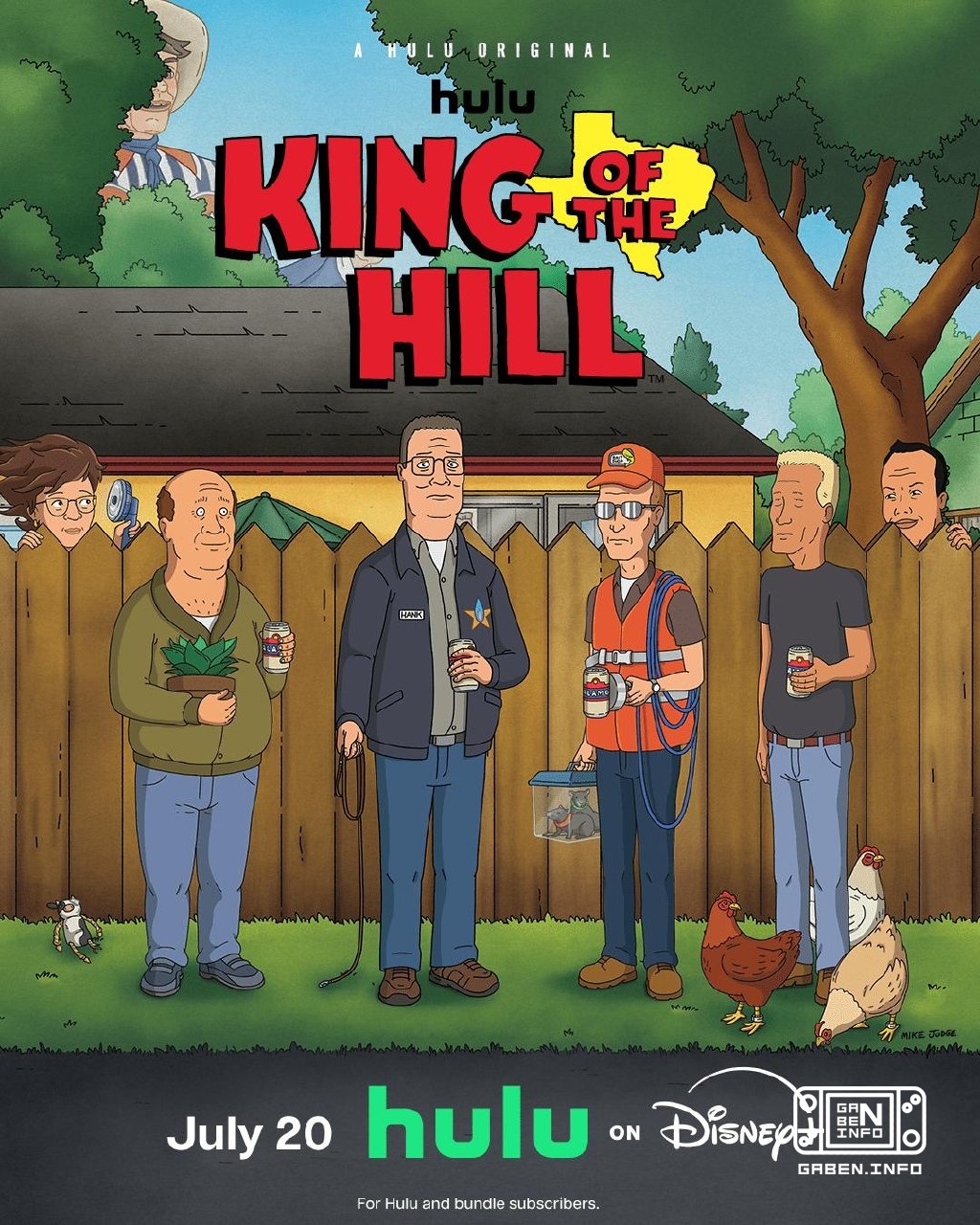 Season 15 of “King of the Hill” will be released on July 20 – a poster has appeared.There will be ten episodes in total....