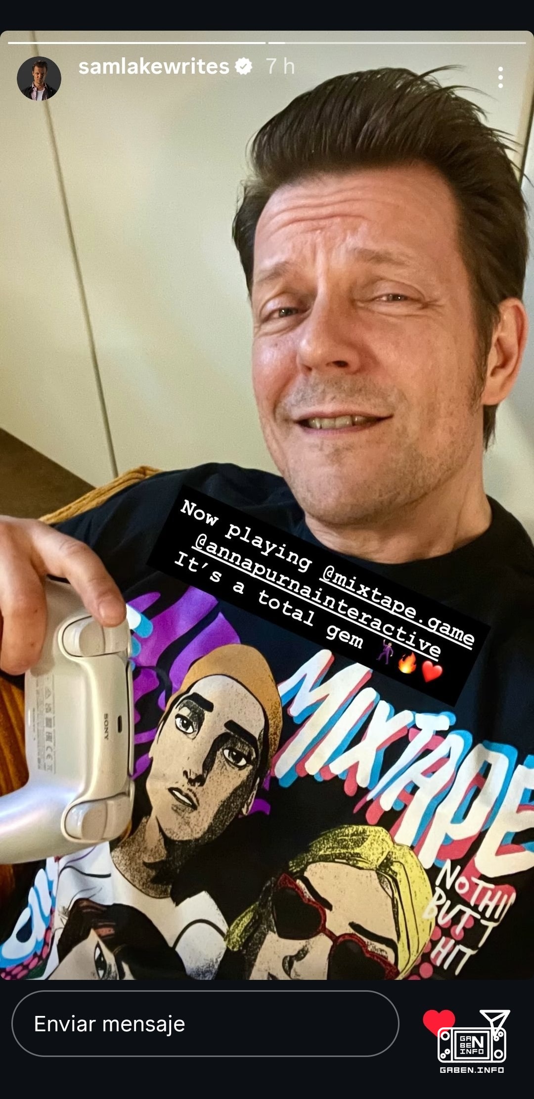 While there's a mega fight over Mixtape going on on Twitter, Sam Lake sits and happily plays through it. If you missed i...