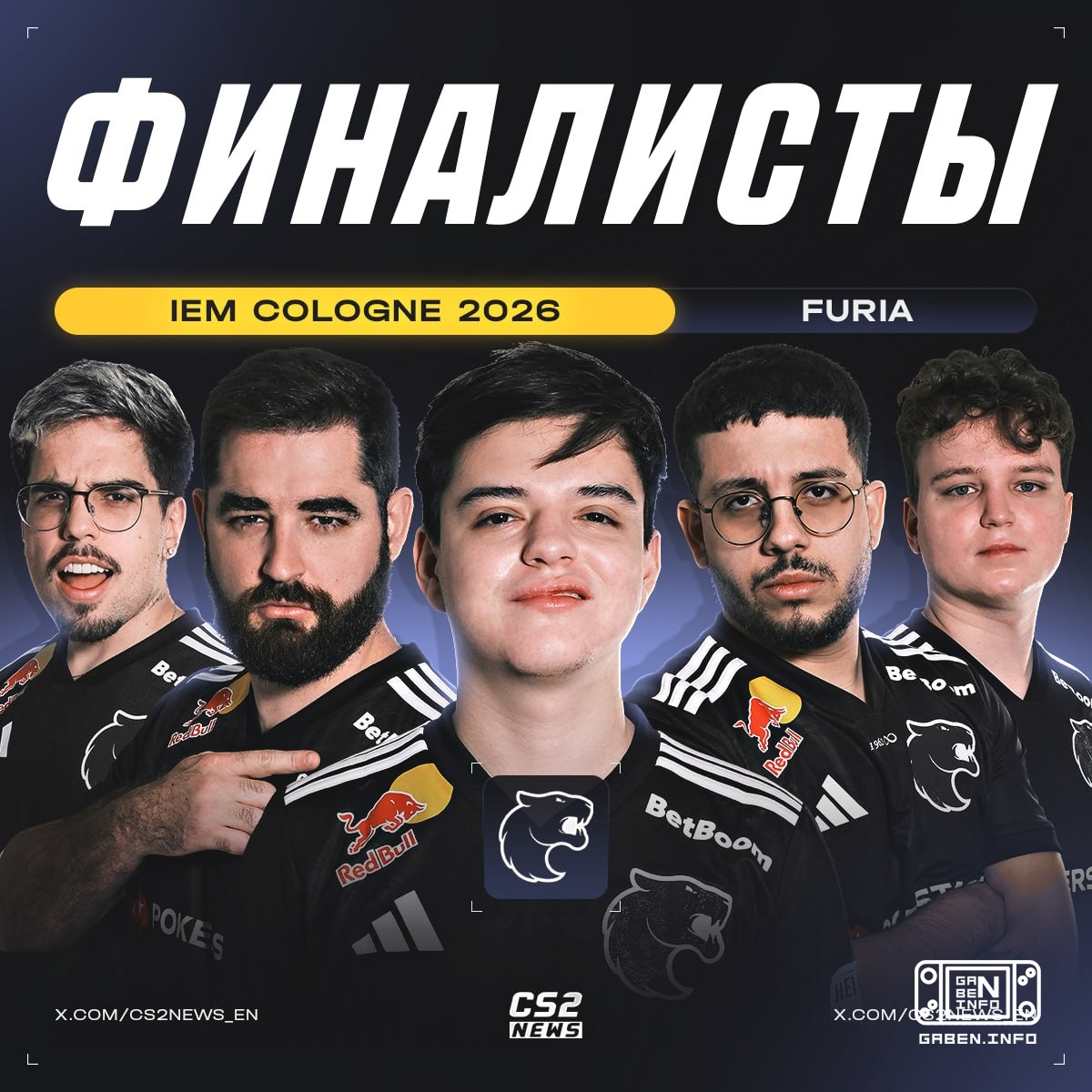 🇧🇷 FURIA - FINALIS PERTAMA IEM COLOGNE 2026 🇲hong Dust2 - 13:9 🇮🇩 Nuke - 13:4 Di final mereka akan bertemu dengan 🇷ля Sp...