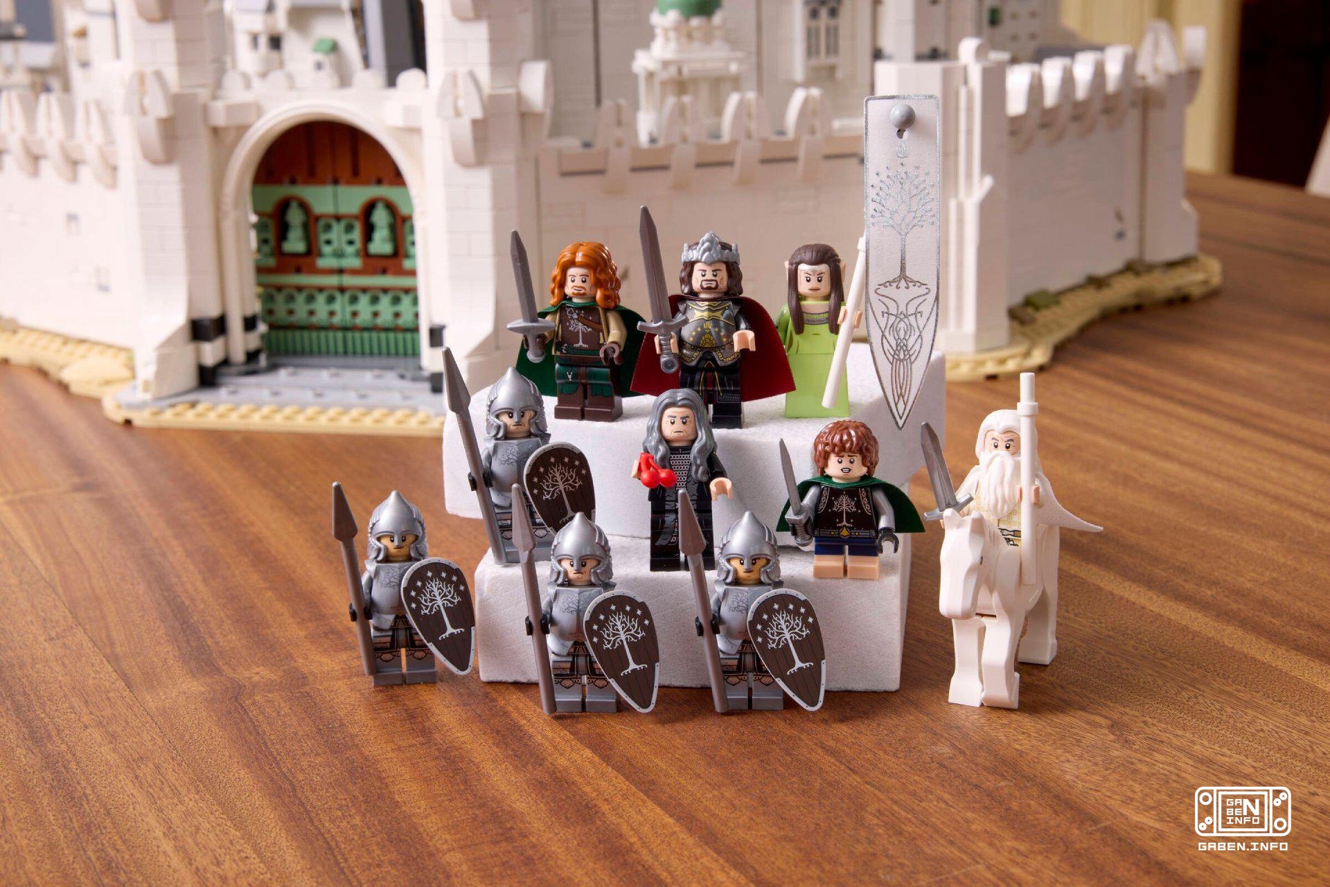 LEGO has announced its largest Lord of the Rings set yet, Minas Tirith for $649.From 8278 parts, users will be able to a...
