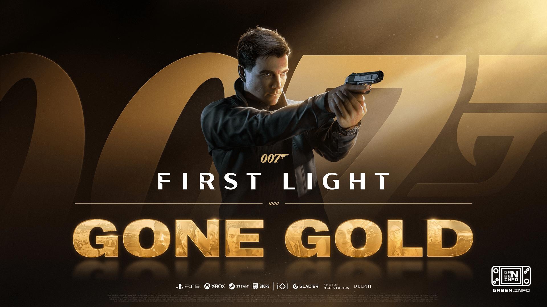 007 First Light went “gold”, IOI studio announced.The game will be released in two weeks - May 27.