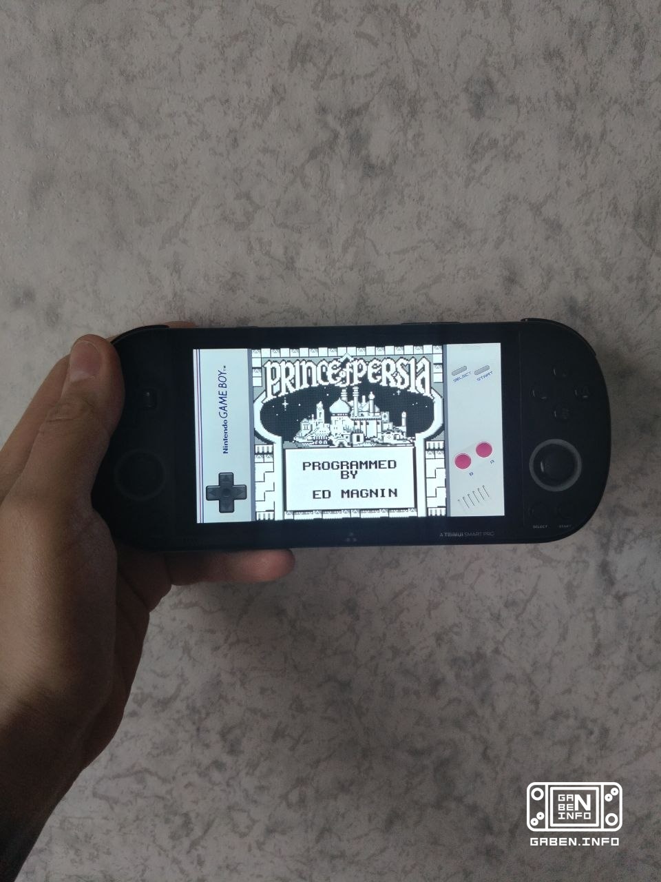 Prince of persia on gb completed.This is essentially a version like on a dandy, the same 60 minutes and 13 levels.But th...