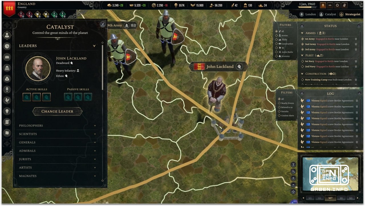 The developer Strategeist presented a screenshot of the new interface Strategeist is an in-development grand strategy ga...