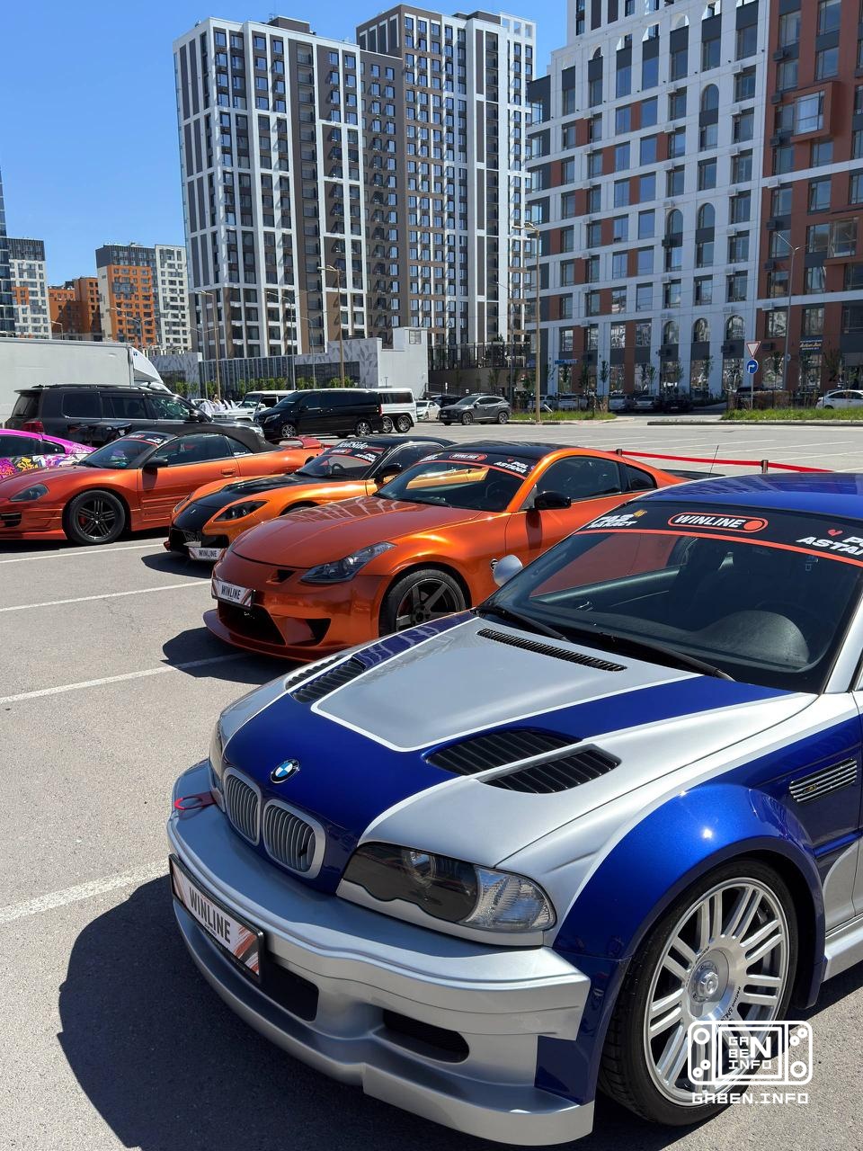Setting In Astana: legendary cars from “The Fast and the Furious” and Need for Speed, they have WINLINE logos on them.We...