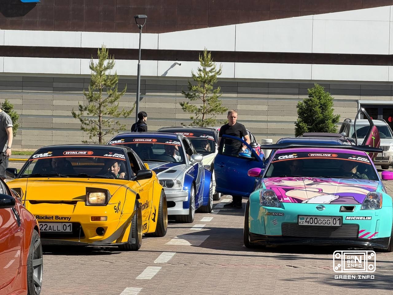 Setting In Astana: legendary cars from “The Fast and the Furious” and Need for Speed, they have WINLINE logos on them.We...