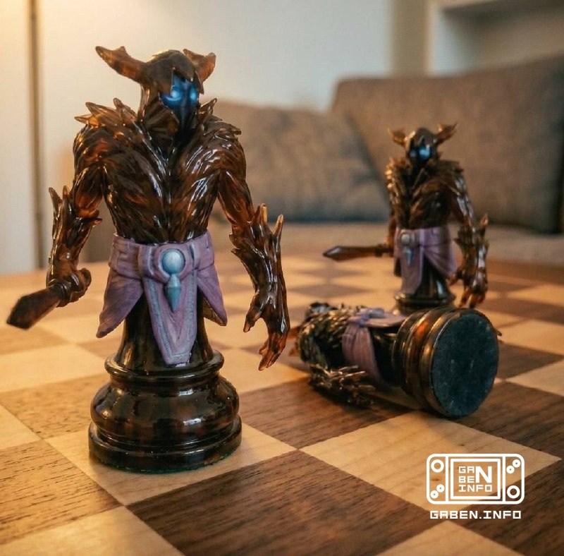 The best Dota merch was made by Neuron: chess with Dota heroes and creeps We evaluate the concept 👍👎