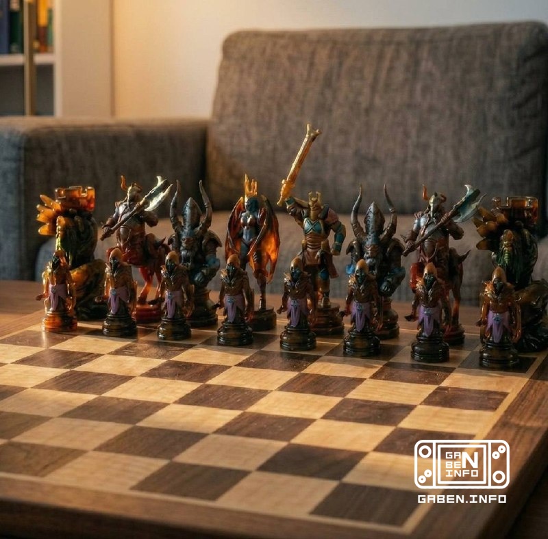 The best Dota merch was made by Neuron: chess with Dota heroes and creeps We evaluate the concept 👍👎