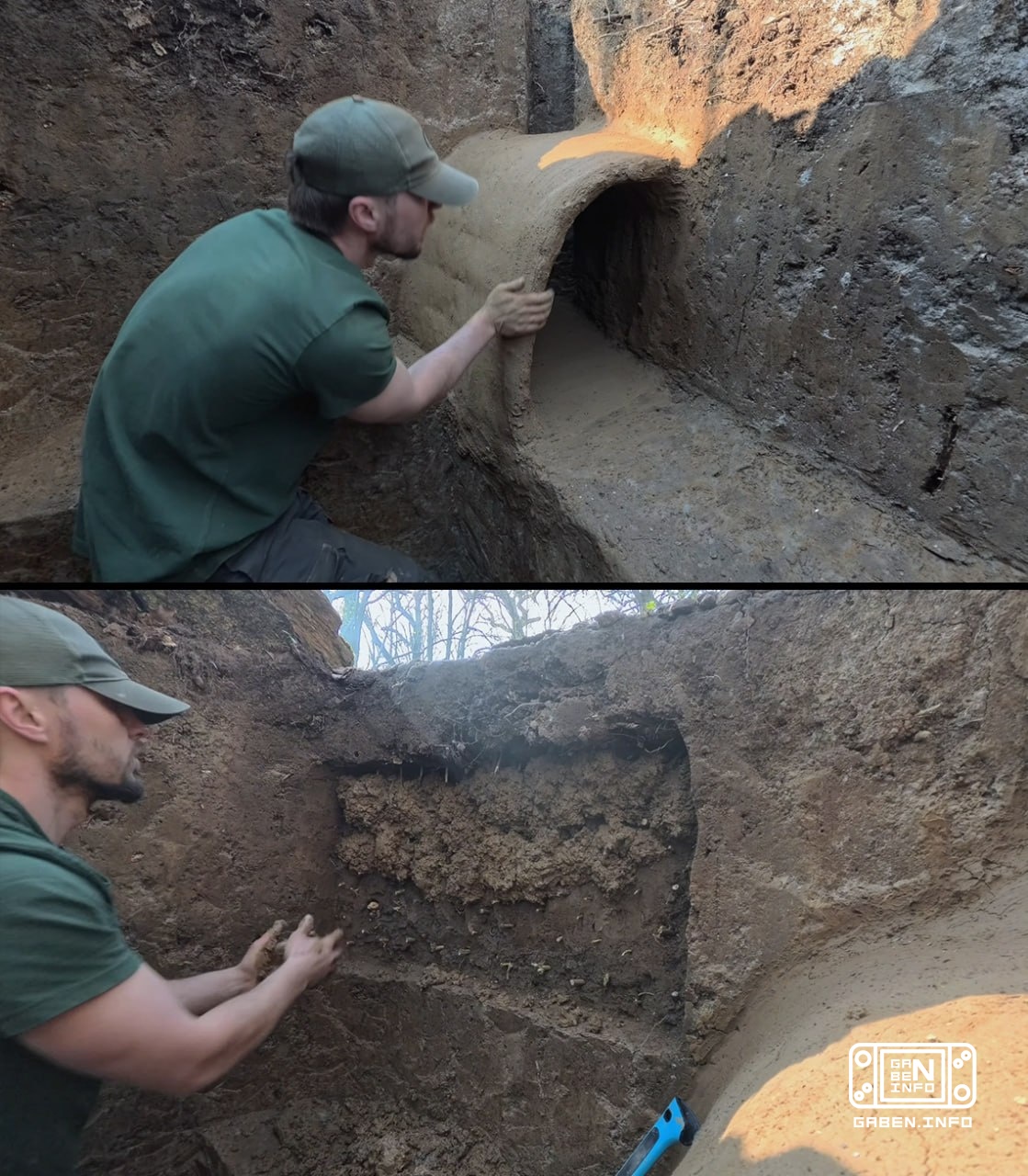 The guy went deep into the forest and built a stealth dugout there so he could quietly play PlayStation 5 while drinking...