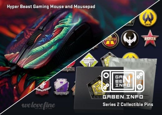 It turns out that mouse pads with art from CS were officially launched in China, but there is one thing: it was not Valv...