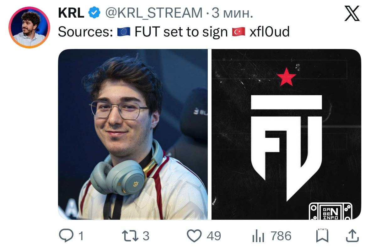🇪🇺 FUT fichará a xfl0ud - KRL.🤔 El jugador se encuentra actualmente en HEROIC y tiene una calificación de 1.03 en los úl...