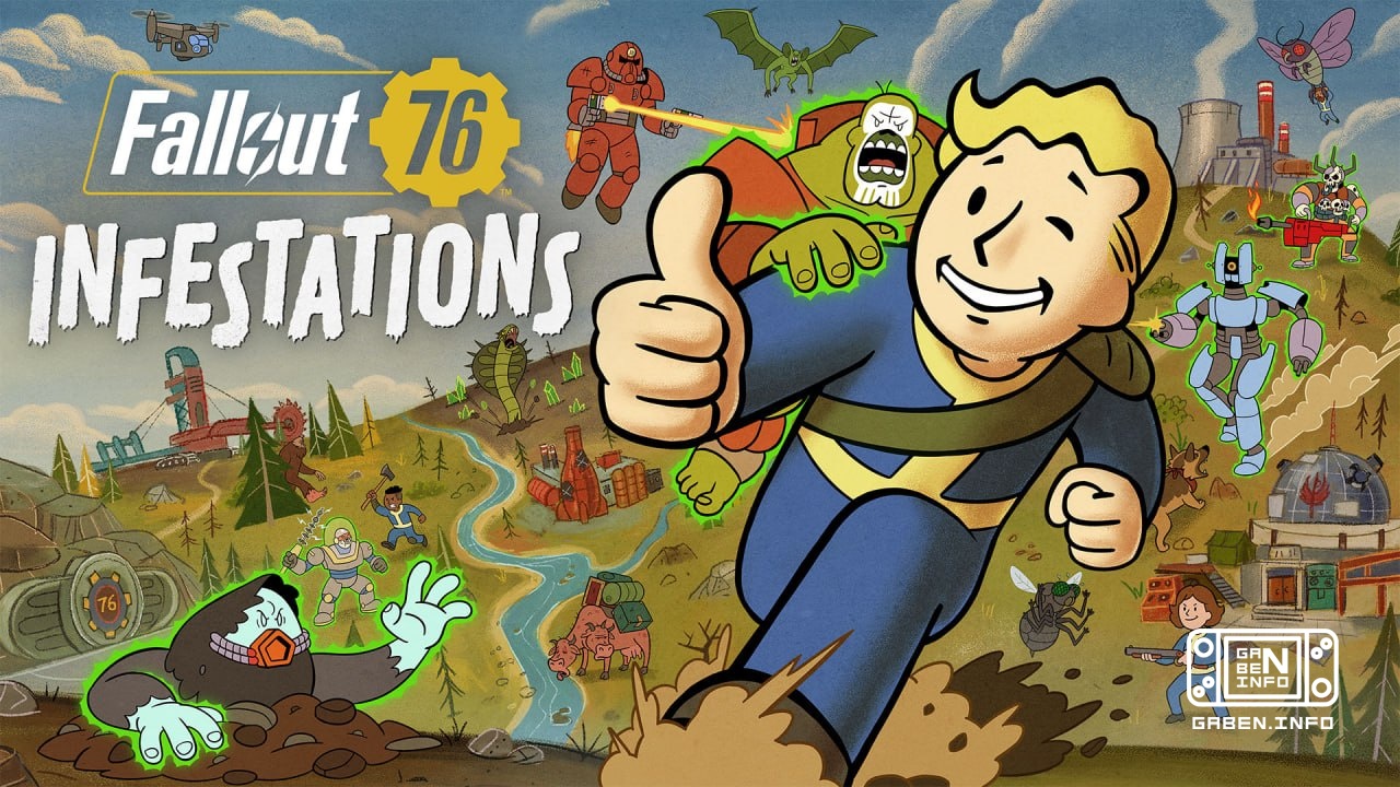 Fallout 76 will receive a major update, Infestations, on June 2. This update will release season 25 and end-game activit...