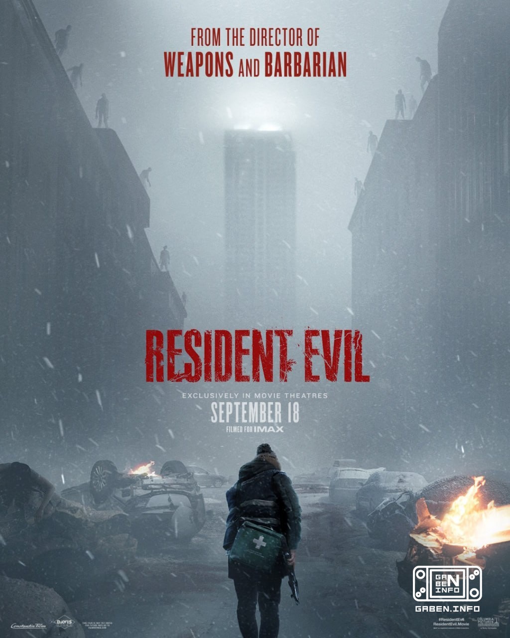Fresh posters for the adaptation of Silent Hill Resident Evil You can see a new look at the franchise in cinemas from Se...