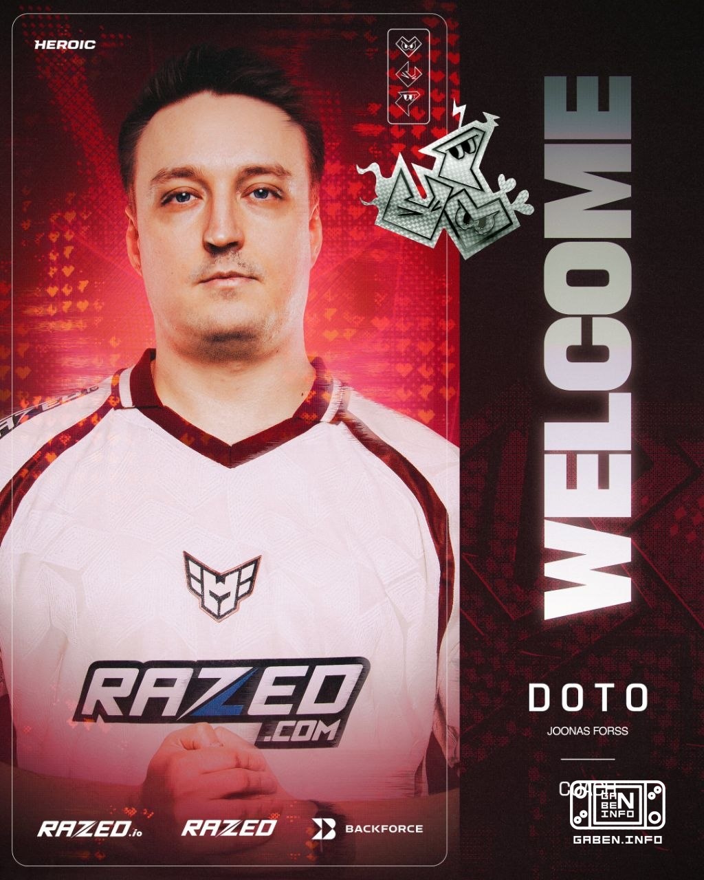 HEROIC tiene un nuevo entrenador: doto.Comentario de la organización.Comienza un nuevo capítulo.Nos complace anunciar qu...