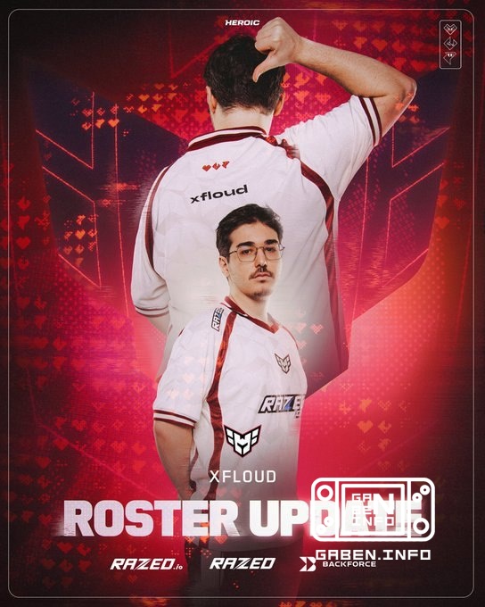 ⚡️ 🇹🇷 xfl0ud официально переведён в запас HEROIC.