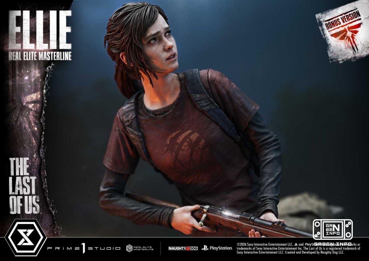A new Ellie figurine will be released based on The Last of Us - 46 cm high! The figurine was announced by Prime 1 Studio...