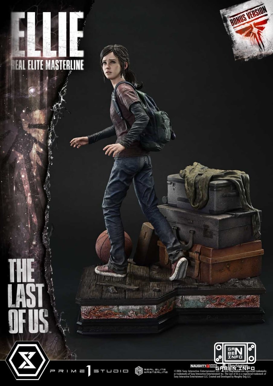 A new Ellie figurine will be released based on The Last of Us - 46 cm high! The figurine was announced by Prime 1 Studio...