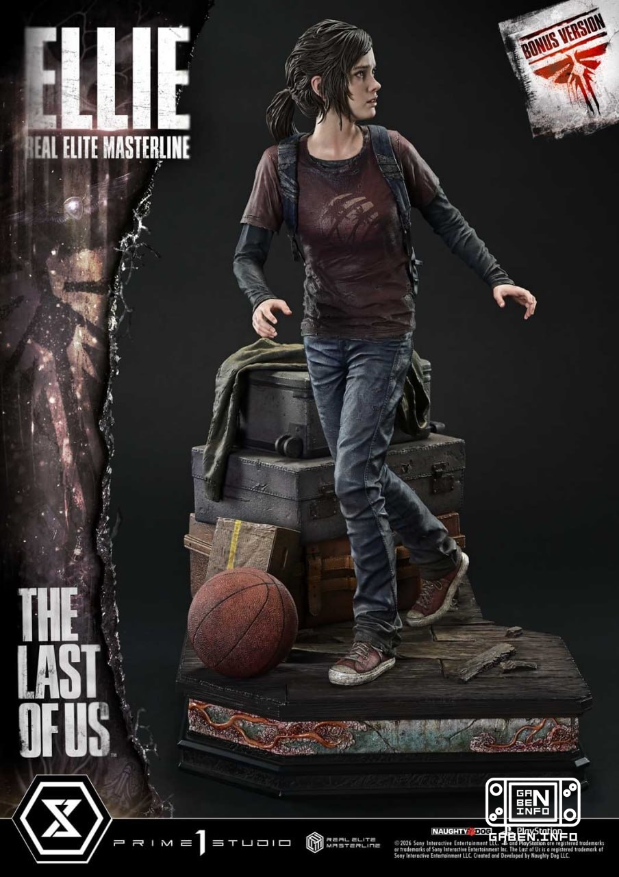 A new Ellie figurine will be released based on The Last of Us - 46 cm high! The figurine was announced by Prime 1 Studio...