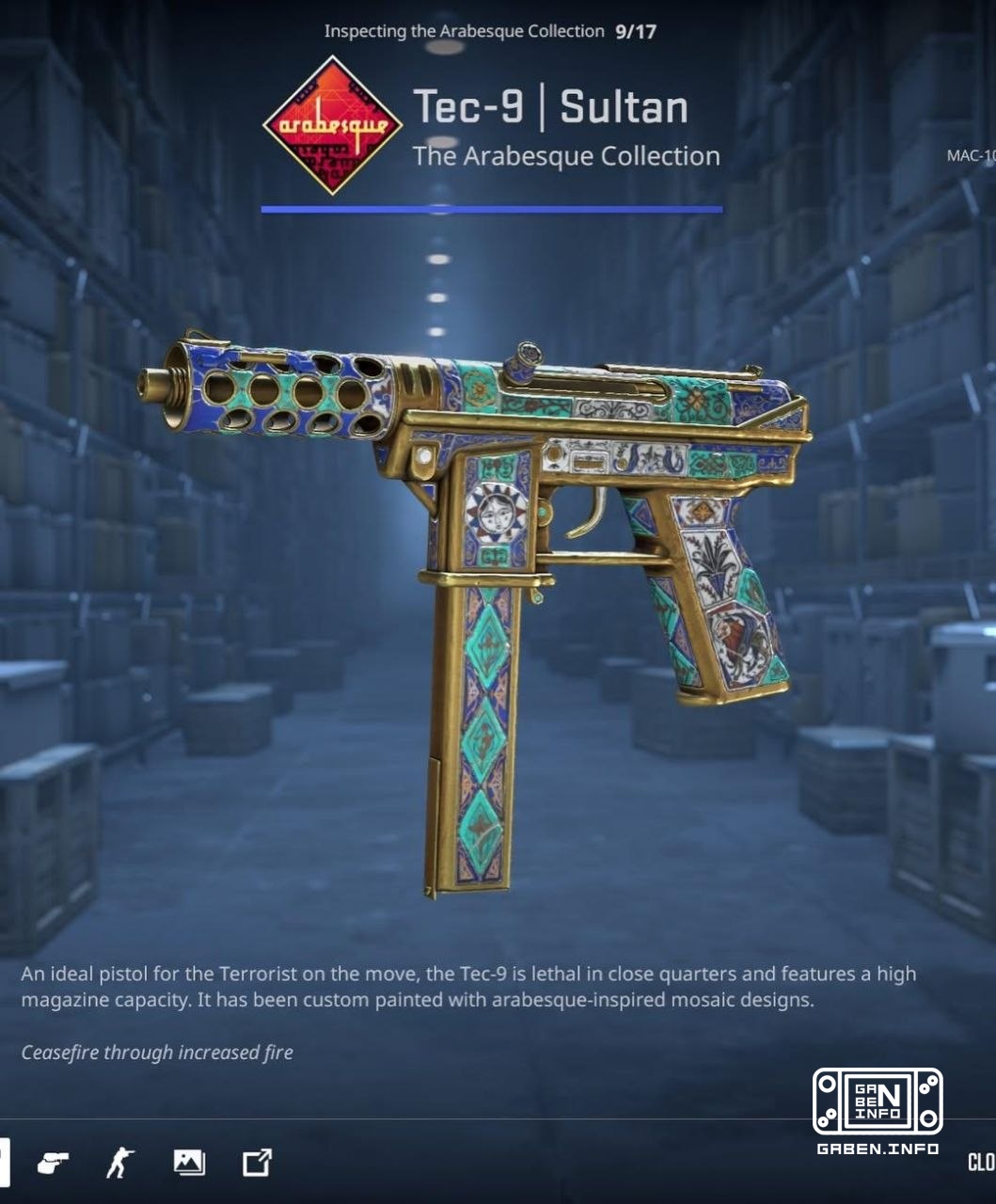 Arabesque & Spy Tech skins collections to Armory Pass, here you can see some of them 👀