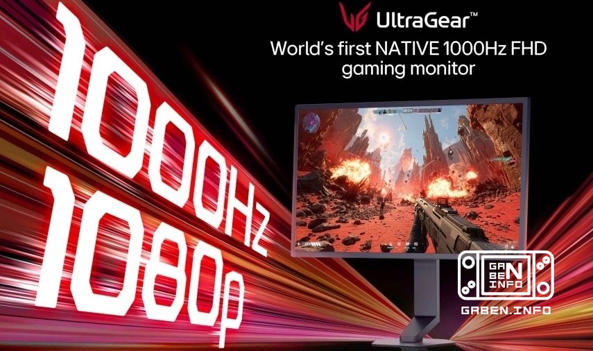 📺 Interesting.LG this week introduced a gaming monitor with a refresh rate of 1000 Hz.It is positioned as the world's fi...