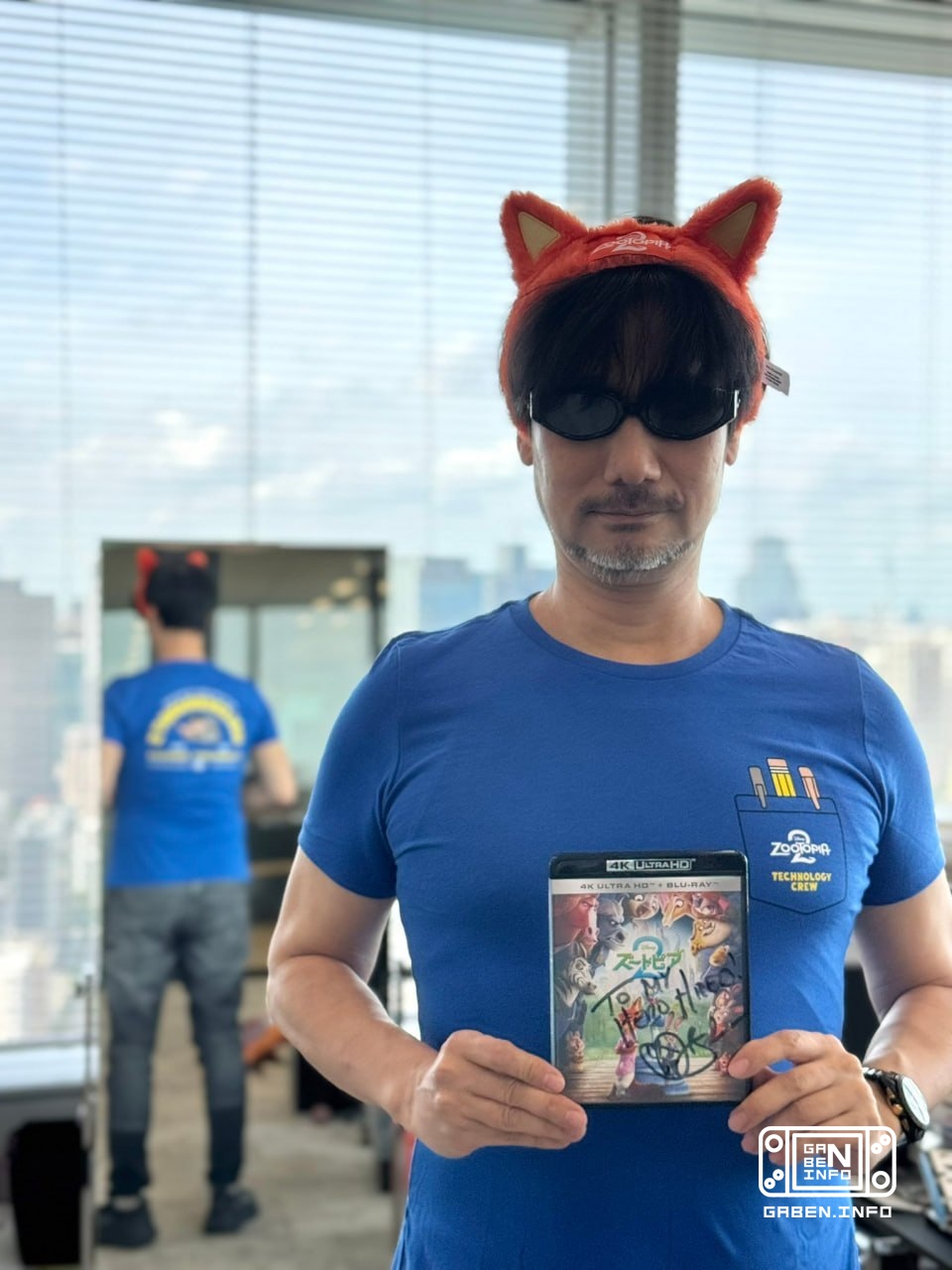 Hideo Kojima met with the director of Zootopia 2. The genius asked Jared Bush for a T-shirt, which he could barely fit i...