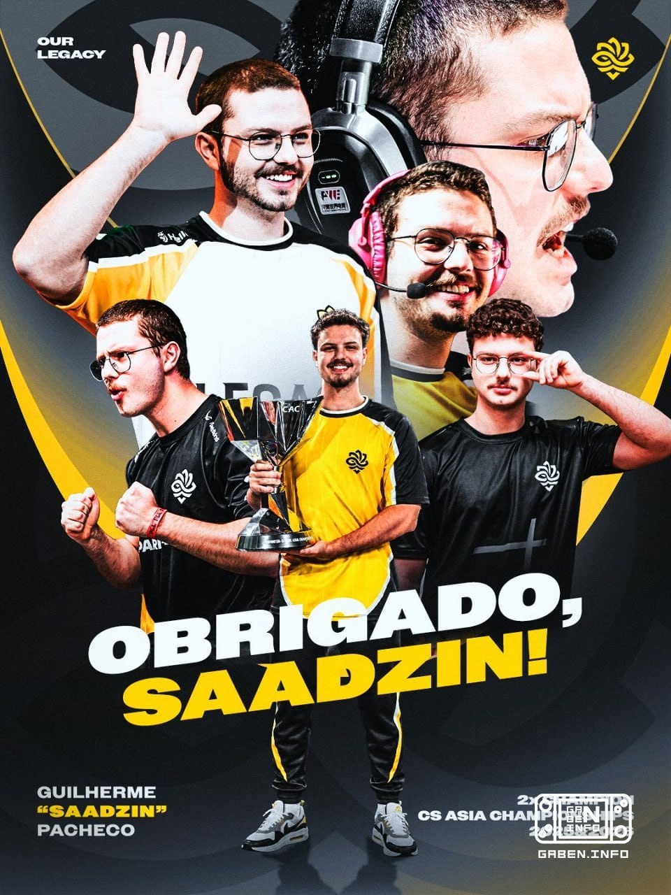 🇧🇷 Legacy попрощались со своим снайпером.