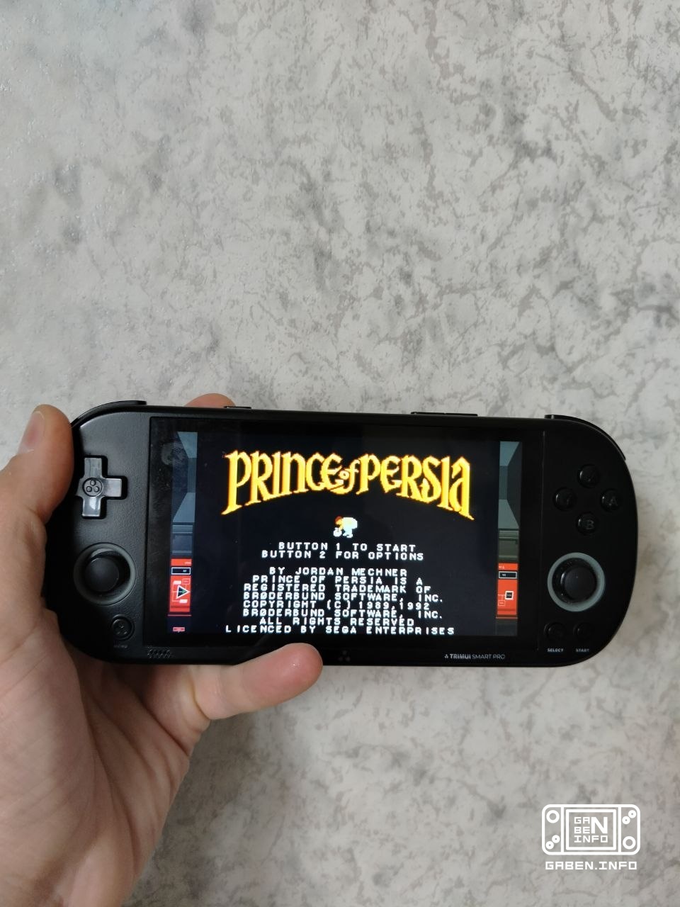 I continue to go through Princes of Persia.Next up is the Sega Master System version: Still the same 13 levels, 60 minut...