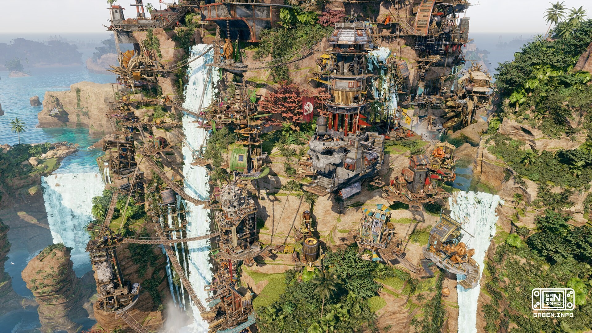 📺 Today I invite you to stream the Corsair Cove demo.This is a pirate city plan on the islands.I was not too lazy to dow...