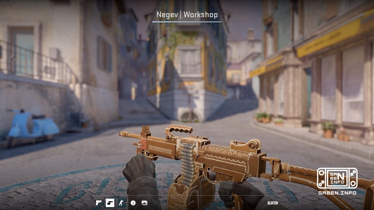 🍪 Negev “Gingerbread” - kulit dari Workshop 🔫CS2 Kulit yang tidak biasa untuk senjata yang tidak biasa - Negev.Kulitnya ...