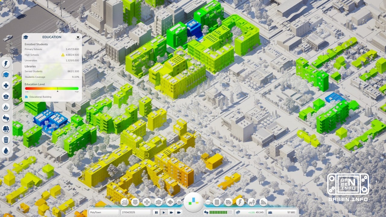 In development PolyTown: a neat looking classic city builder PolyTown is a city planning strategy in low poly style from...