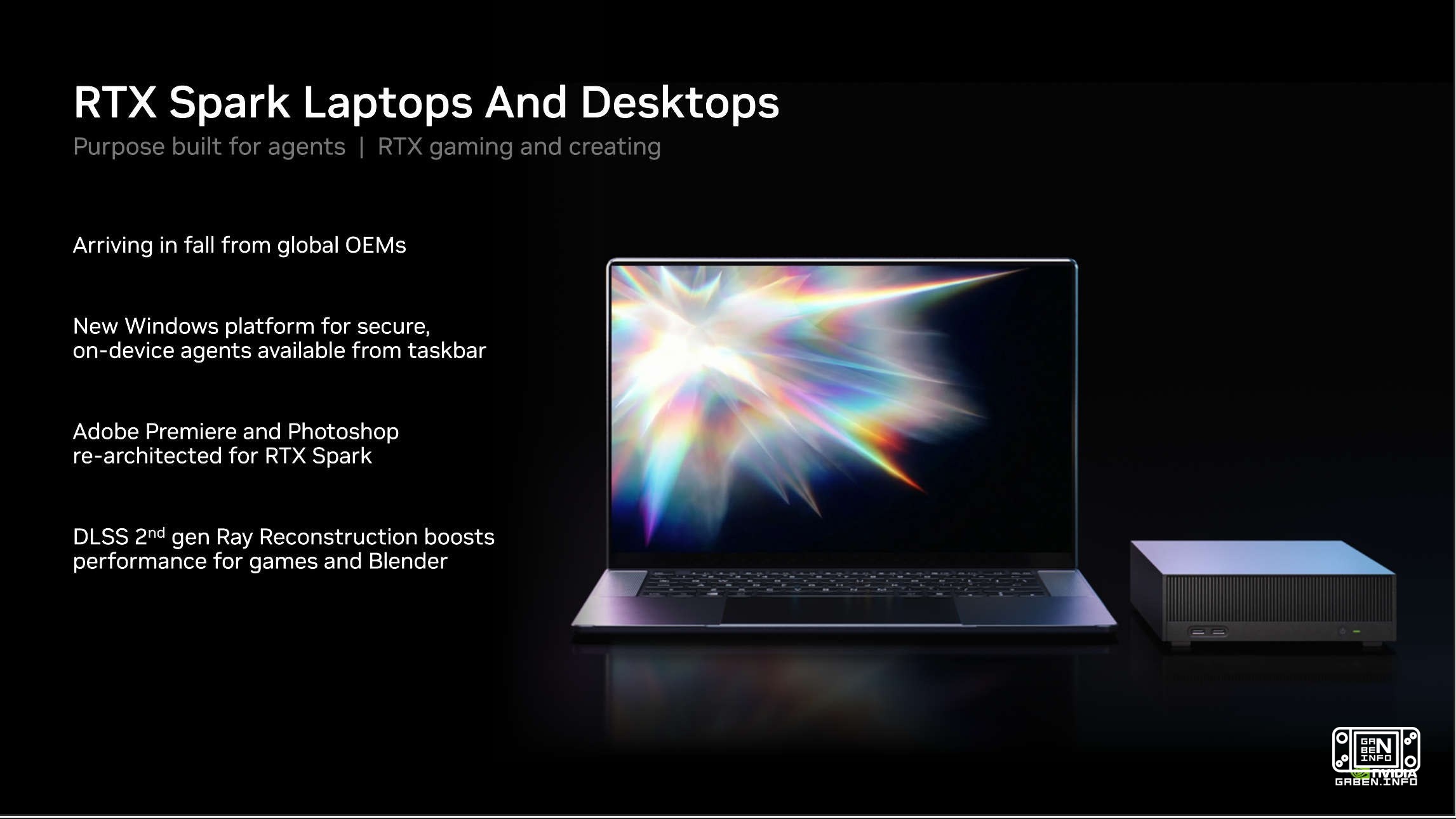 GAMING LAPTOP KILLER FROM MVIDEO: NVIDIA introduced RTX Spark, a new line of ARM chips for laptops, mini-PCs and worksta...