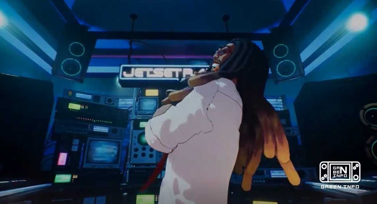 Supposedly leaked footage of the new Jet Set Radio trailer • First 8 seconds with a screaming DJ • Another 2 seconds of ...