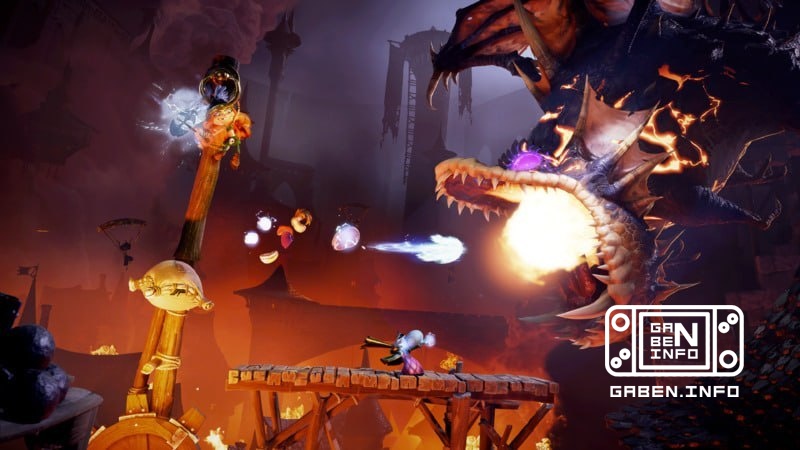 Leaked footage from the remake of Rayman Legends Retold The visual is completely redone, but it is reported that it is p...